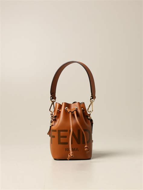 fendi mini bag bucket|Fendi drawstring bucket bag.